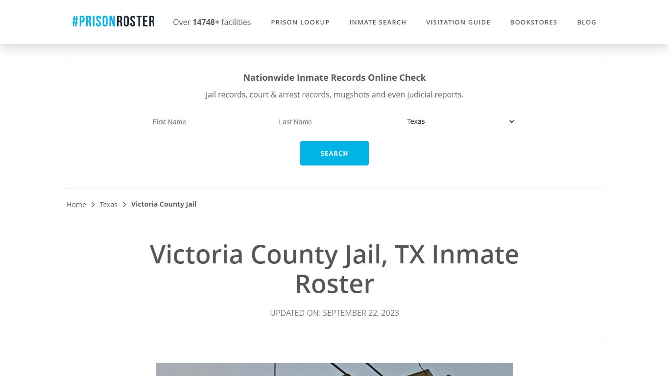 Victoria County Jail, TX Inmate Roster - Prisonroster